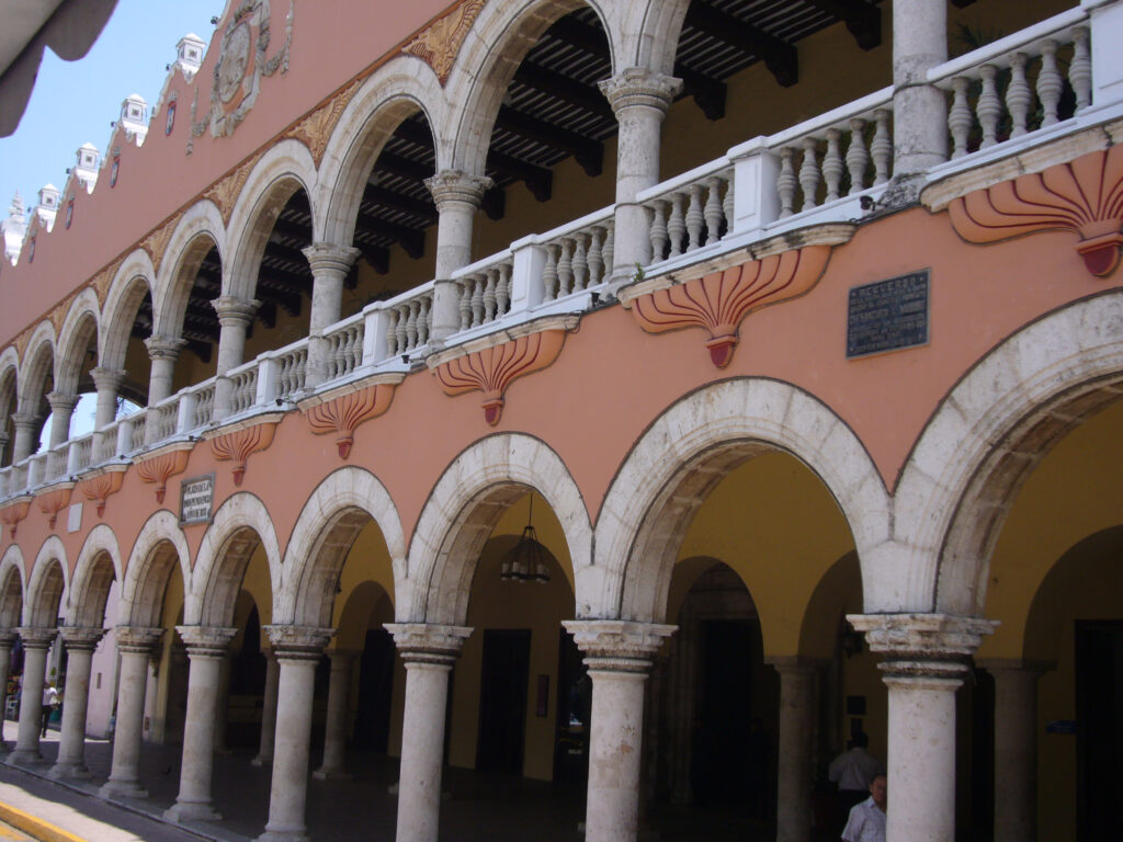 Spanish architecture in Merida